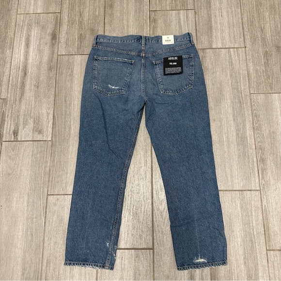 AGOLDE Cigarette Low Slung Straight Leg Jeans NWT - Picture 3 of 4